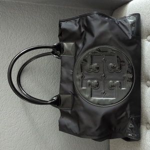 Tory Burch Ella Patent Nylon Tote